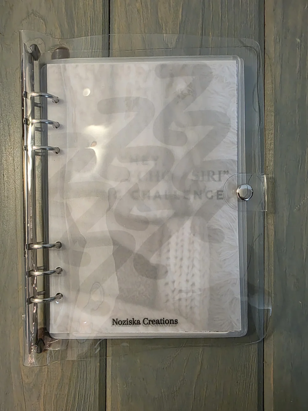 A5 Noziska Creations Savings Challenge Bundle